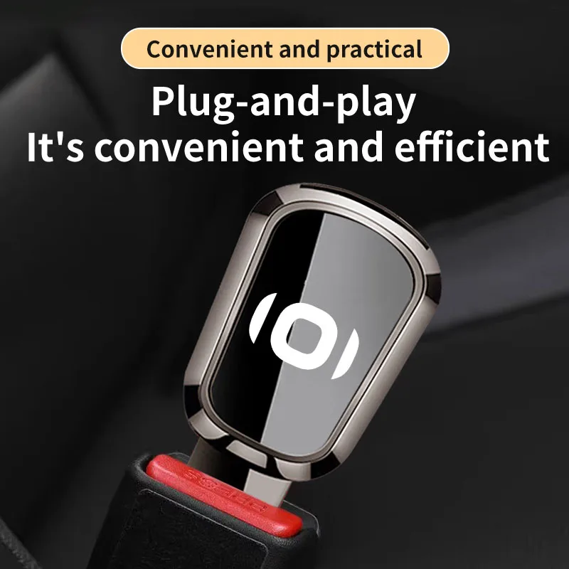 

Qiyuan Car Seat Belt Extender Clip Buckle Universal Zinc Alloy Safety Belt Extension Insert Lock Socket for Comfortable Driving