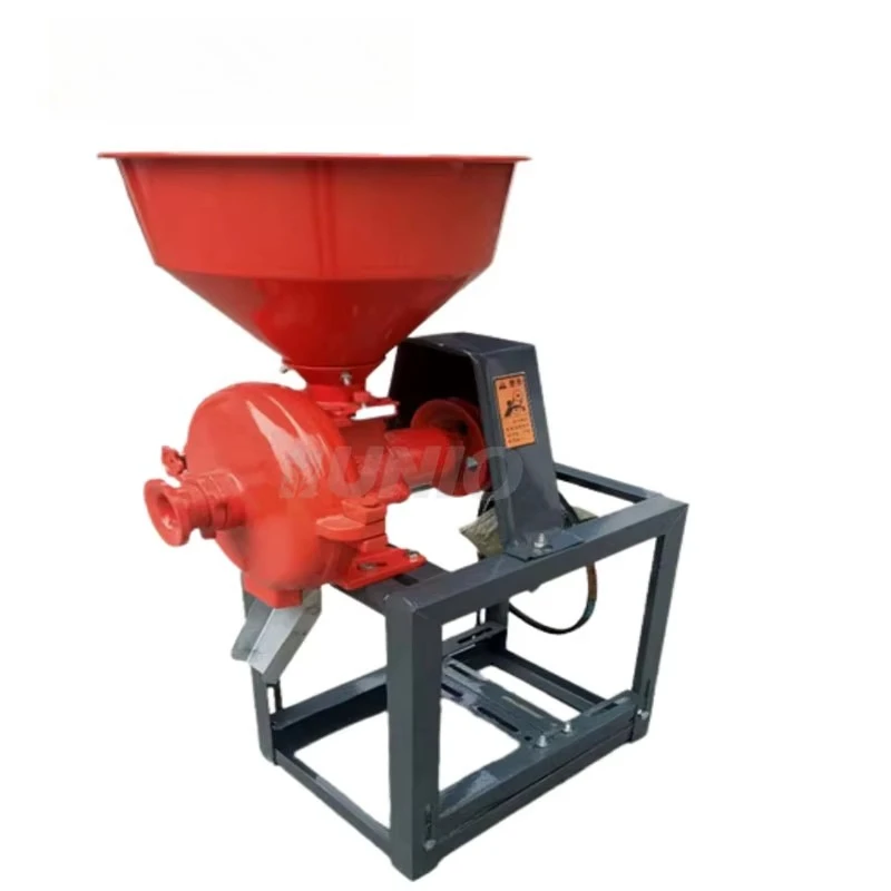 Commercial Maize Grain Grinder Animal Feed Processing Machine