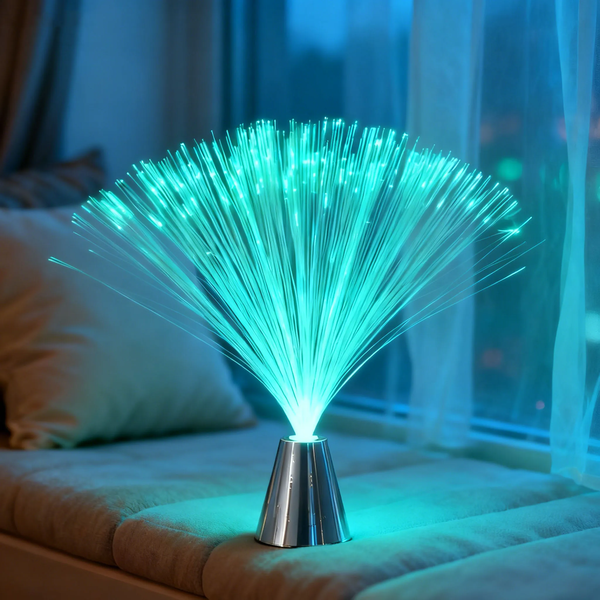 

LED Starry Sky Fiber Optic Night Light, Colorful Lamp, Holiday Bedroom Room Star Light Atmosphere, Christmas Decoration