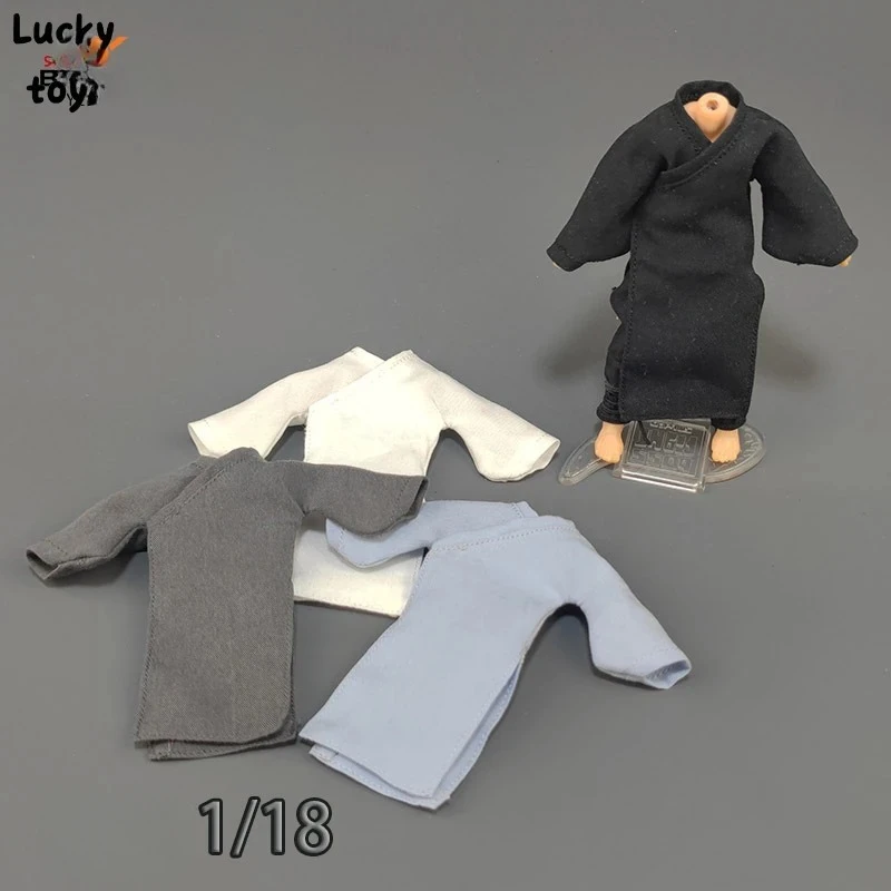 

1/18 Scale Male Soldier Rode Four-color Ancient Rode Clothes for 3.75inch Action Toy Figures BFS Body Accessories Display
