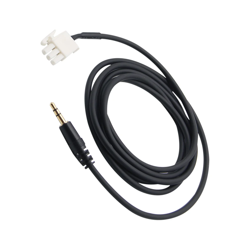 NEWEST Car Audio Cable 3.5mm AUX Adapter 3 pins For HONDA GL1800 Goldwing Motorcycle For SMARTP 1.5 meterHONE iPOD iPHONE