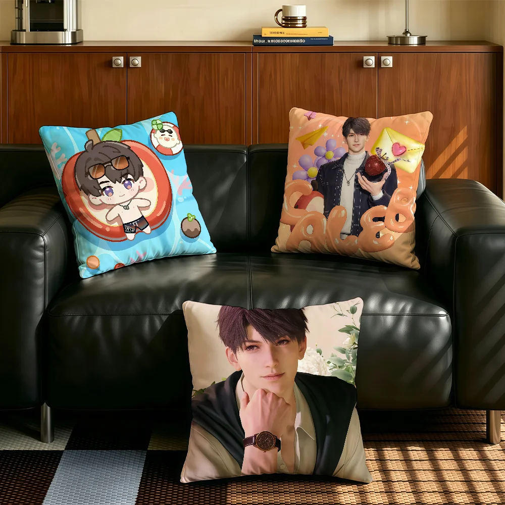 Caleb Love And Deepspace cushion cover Comfortable Decorative For Bedroom Living room Dormitory Picnic and Holiday Decoration