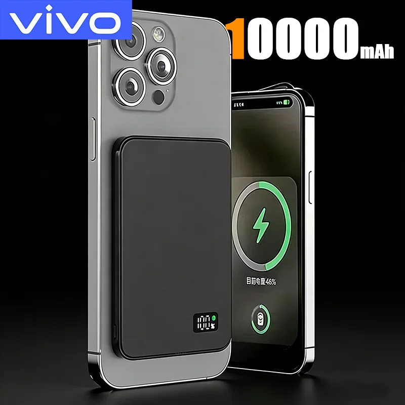Xiaomi 10000mAh dunne magnetische draadloze powerbank PD25W snel opladen draagbare externe batterij voor Magsafe voor iPhone Samsung