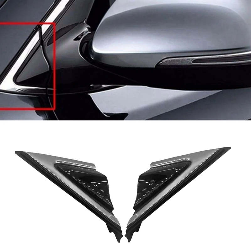 Car Side Mirror Triangle Garnish Panel Triangle Plate Corner 861802W000 861902W000 For Hyundai Santa Fe DM 2012-2014