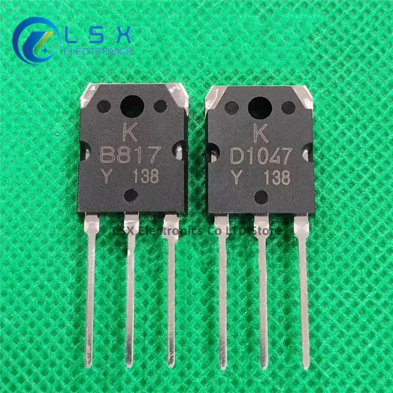 5 pairs/10PCS D1047 B817 2SB817 2SD1047 audio power pairs of tubes 100% original