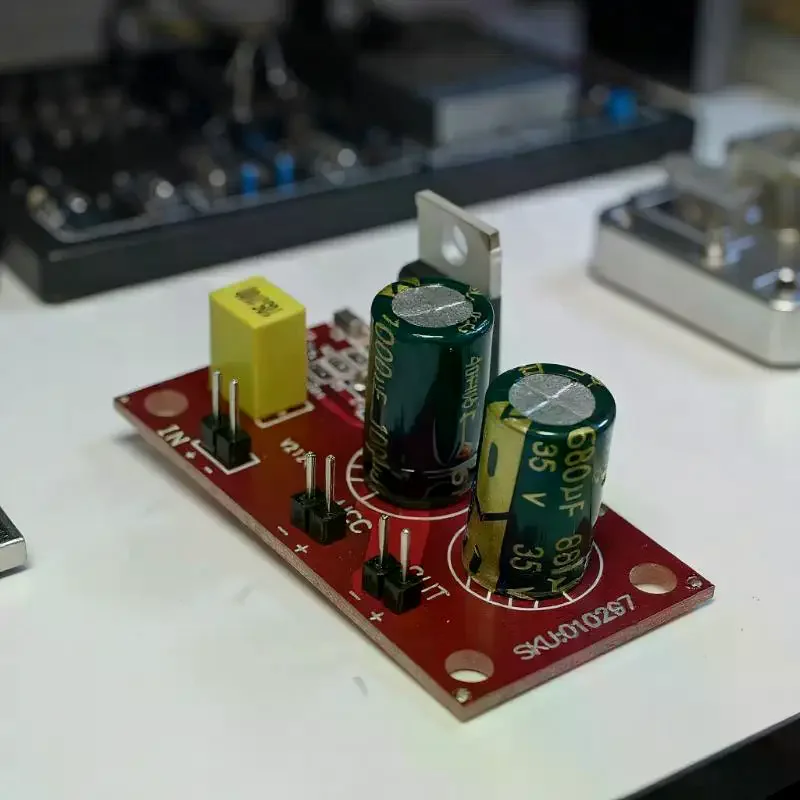 DIY Audio Amplifier Board LM1875 30W Mono High-powered Module DC12/24V Build Audio System