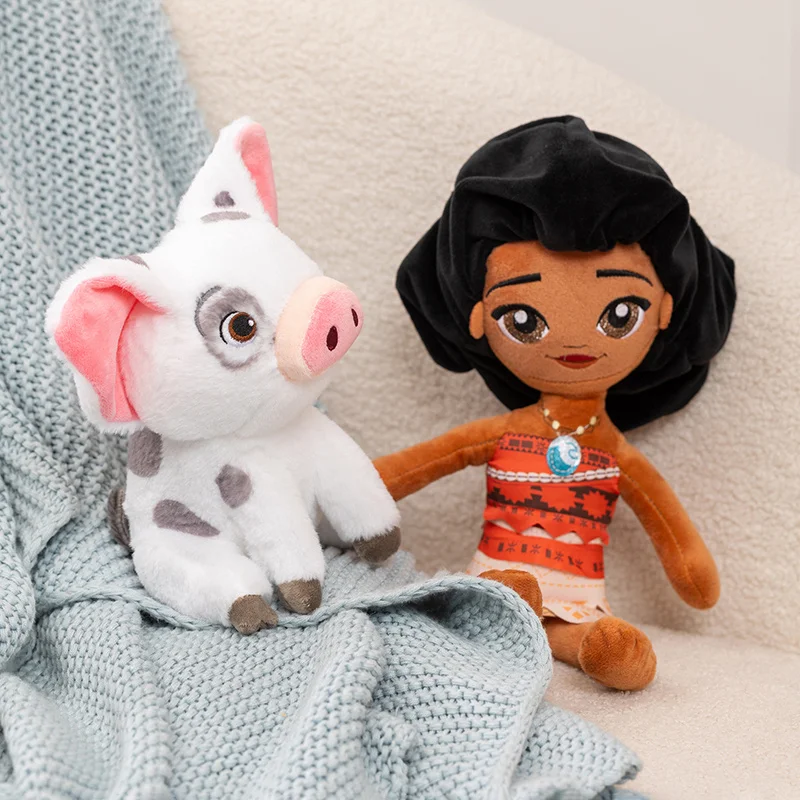 Niedliche Moana Pua Schweinchen & Heihei Hahn Plüschpuppe, Cartoon Weiche Stofftiere, Lieblicher Spielkamerad, Wohndekoration & Geburtstagsgeschenke