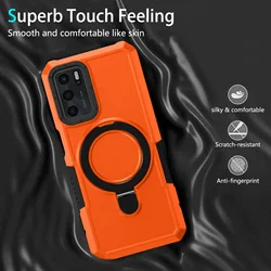 Shockproof Adjustable Rotated Ring Stand Case For OPPO A78 A58 A38 A18 A77 A57 A74 A54 A15 A16 A17 S K E 4G 5G