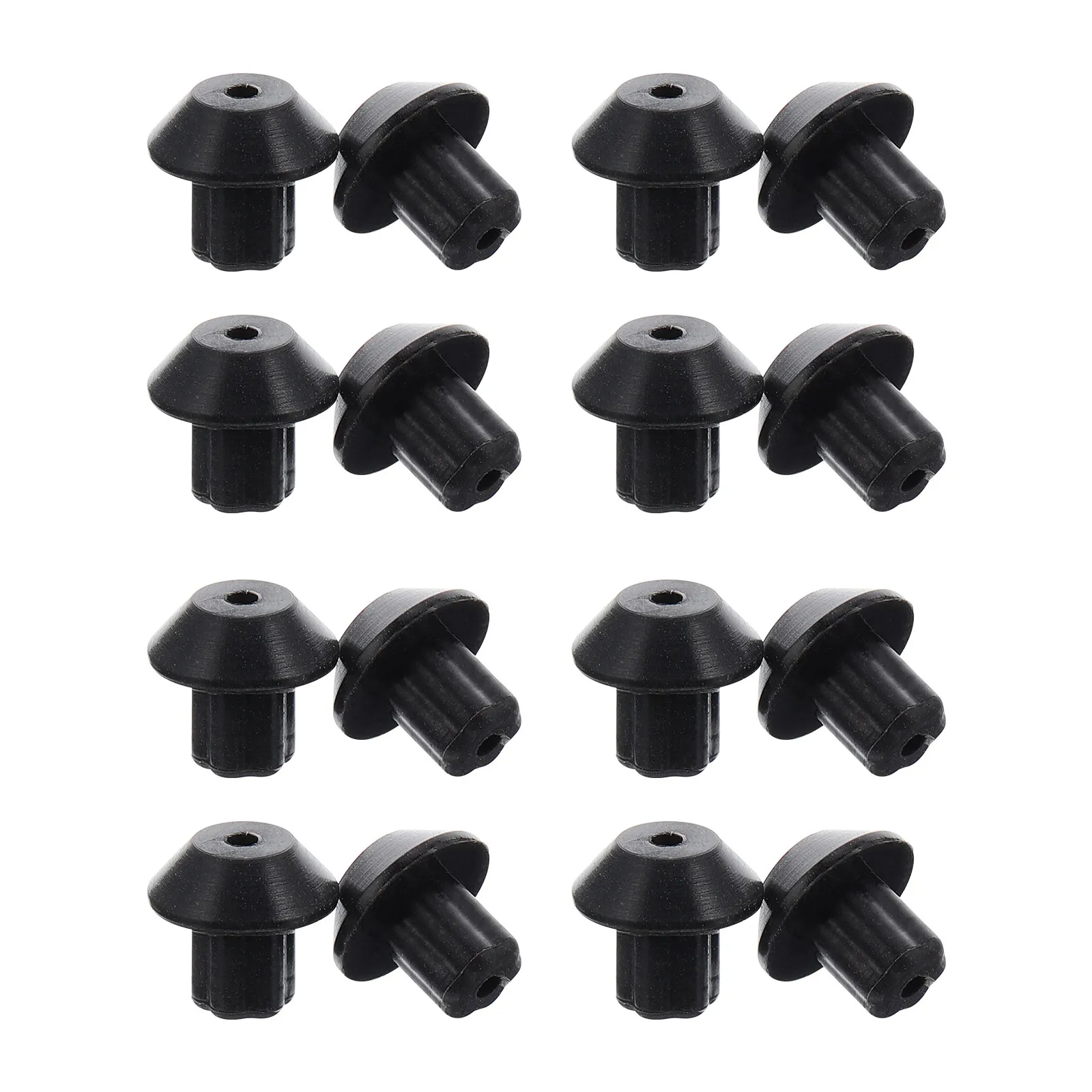 48Pcs Grate Rubber Feet for Gas Range Burner Stove Accessories Heavy Duty Non Scratch Leveling Support Heat Resistant