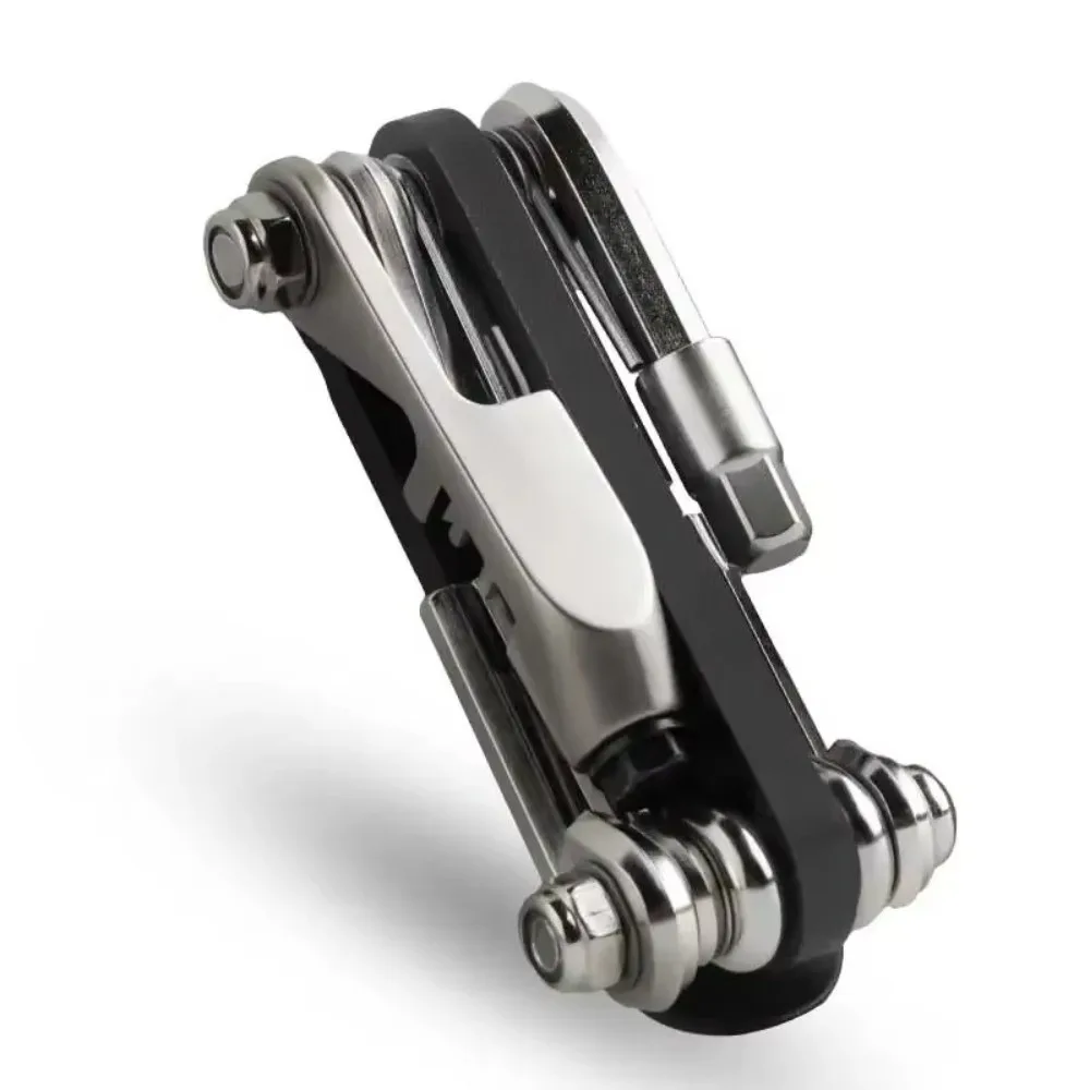 

14 in 1 Bicycle Repair Tool Kit Chain Cutter Cross Screwdriver Bicycle Maintenance Tools Alloy Steel Flat Wrench