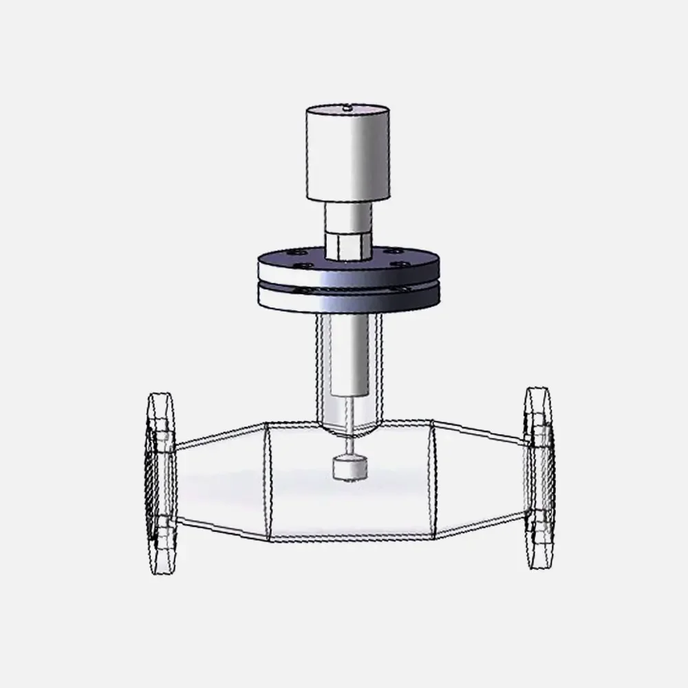 IoT Remote 4-20ma Analog / RS485 Digital Automatic in Tank Inline Vibration Viscometer for Measuring Paint Viscosity