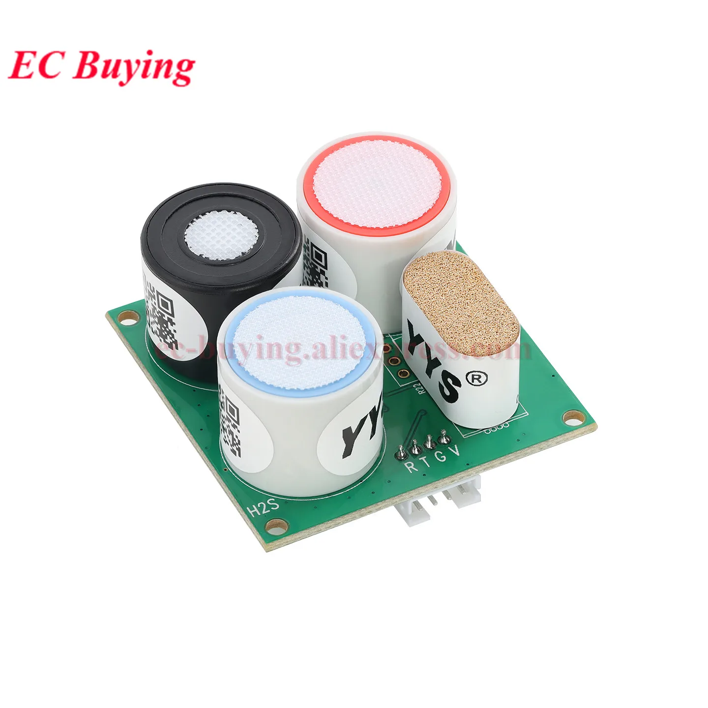 4-in-1 Gas Sensor Detection Module O2 H2S CO CH4 Oxyge Carbon Monoxide Replace ZCE04B Industrial-grade UART Output SC401 SC04