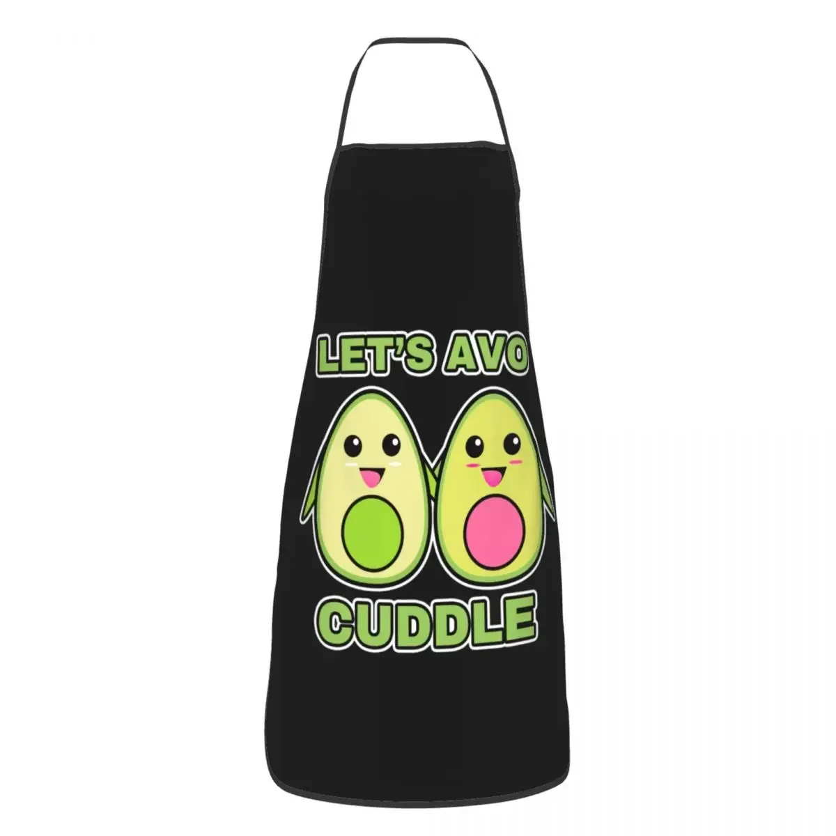 

Нагрудник на заказ Let's Avo Cuddle, фартуки для мужчин и женщин, унисекс, для взрослых, шеф-повара, кулинария, кухня, любители авокадо, Tablier, кухня, садоводство