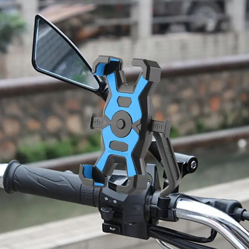 

Bike Phone Holder Rotatable Cellphone Holder Motorcycle Bicycle Phone Holder Handlebar Stand Mount Bracket