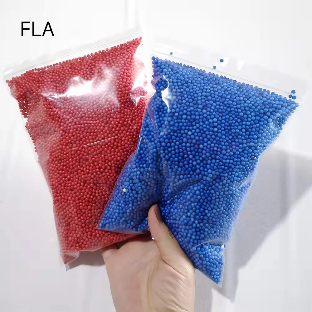 14g/Bag 2-4mm Sweet Round Foam Balls DIY Handmade Slime Material Box Makeup Bucket Filling Foam Pellets About