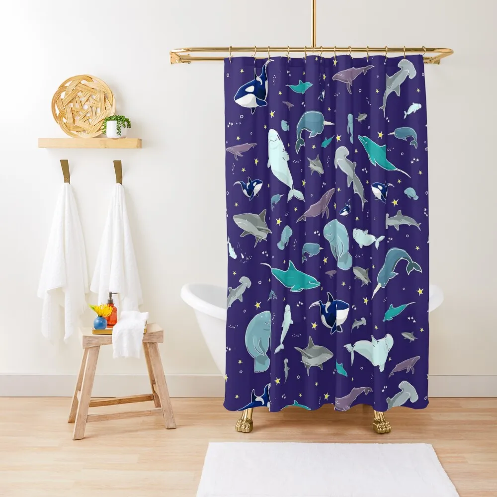 

Deep Ocean Shower Curtain Modern Bathroom Accessories Shower For Bathroom Set Bathroom Accessories For Shower Curtain