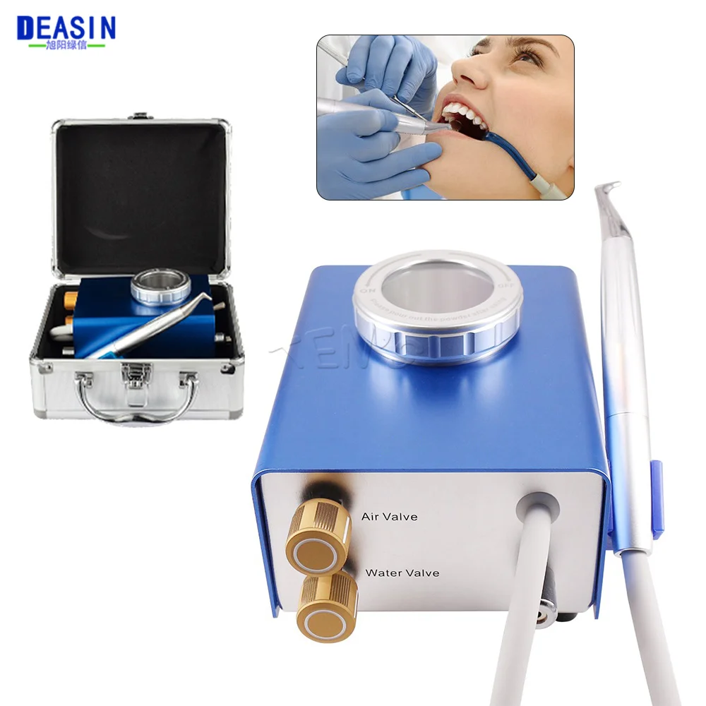 Dental Air flow Air prophy Machine Dental Lab Cleaning Air Water Cleaning And Polishing Sandblasting Machine