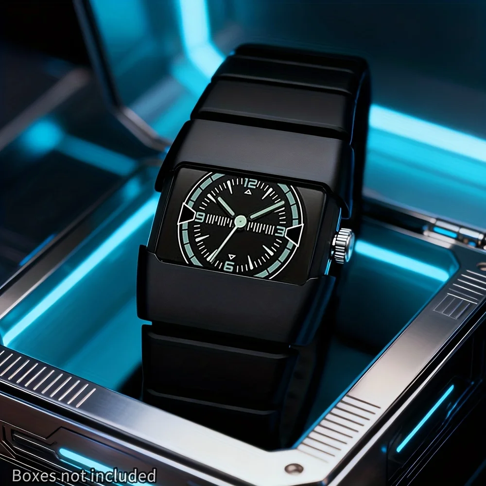 

Millennial Style Irregular Design Watch for Men and Women, Teenagers, High Aesthetic Value, Trendy, Fashionable, Retro, Versatile, High-End Quartz Watch for Men and Women