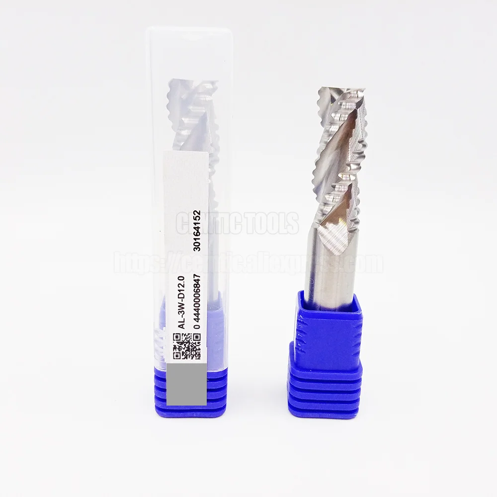 

ZCC AL-3W-D10.0 AL-3W-D12.0 3 Flute Flattened End Mill