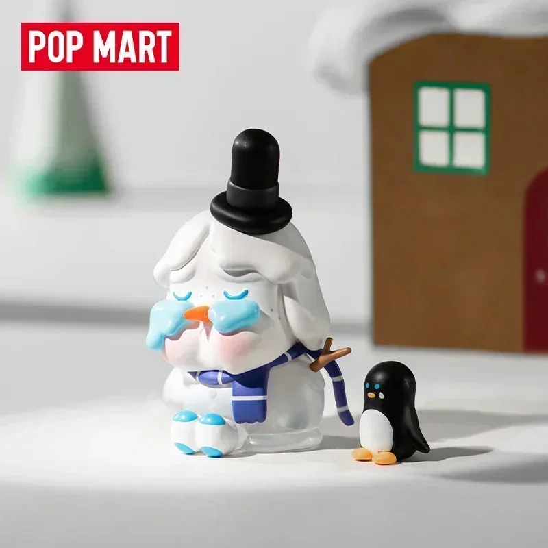 POP MART Crybaby Lonely Christmas Series Blind Box Toys Kawaii Anime Action Figure Collezione a sorpresa Scatola misteriosa Regalo bambola