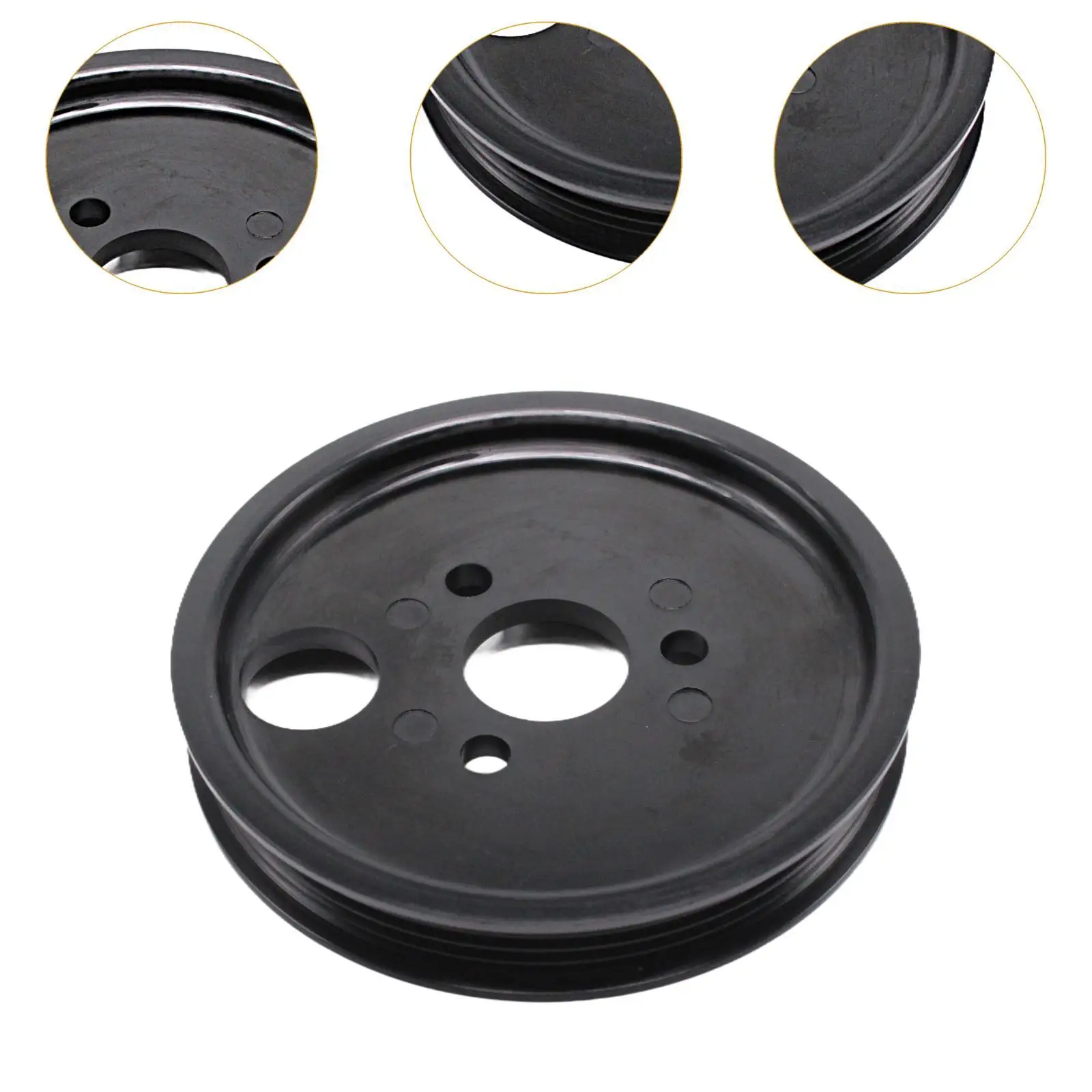 Steering Pump Pulley Metal Durable High Performance Accessory for Citroen Relay Jumper 2006 Onwards 2.2 HDI