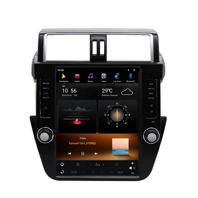 

Car Style Android 11 for Land Cruiser Prado 2014-2017 Car Radio GPS Navigation Player Carplay 4G