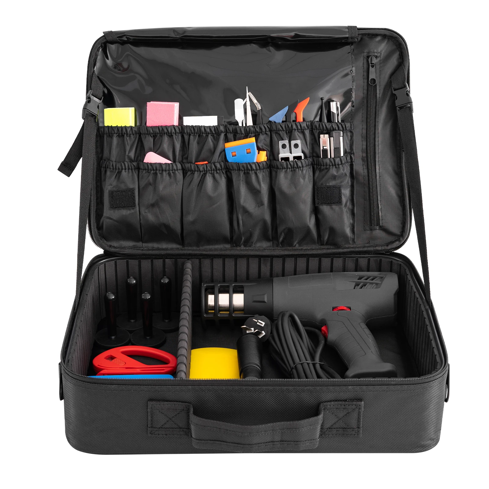 Professional Vinyl Car Wrap Color Change Film Window Tint Installation Squeegee Complete Tool Kit Auto Wrapping Storage Bag