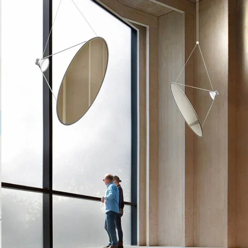 

SANDYHA Modern Simplicity Pendant Lights Creativity Hanging Chandelier Led Lamps for Living Room Dining Table Bedroom Decoration