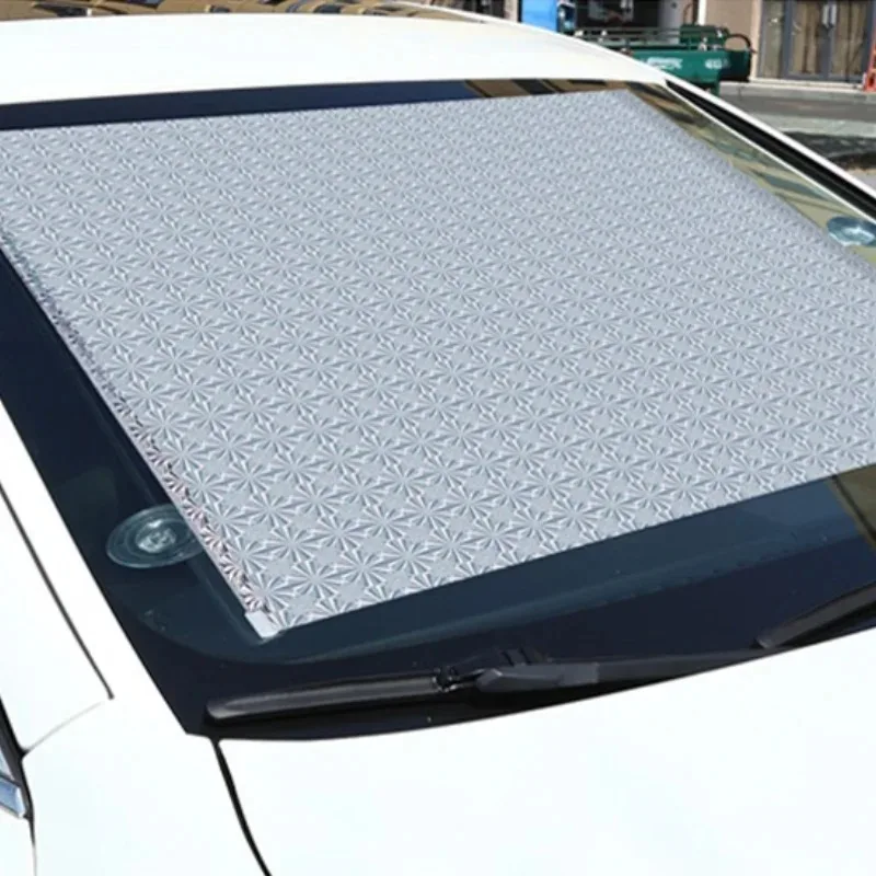 Universal Rollos Saugnapf Sonnenschutz Verdunkelungsvorhang Auto Schlafzimmer Küche Büro Fenster Sonnenschutz Nagelfreie Sonnenblende – Detail 5