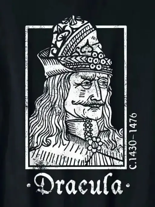 Vlad The Impaler Dracula T-Shirt 100% Cotton O-Neck Summer Short Sleeve Casual Mens T-shirt Size S-3XL