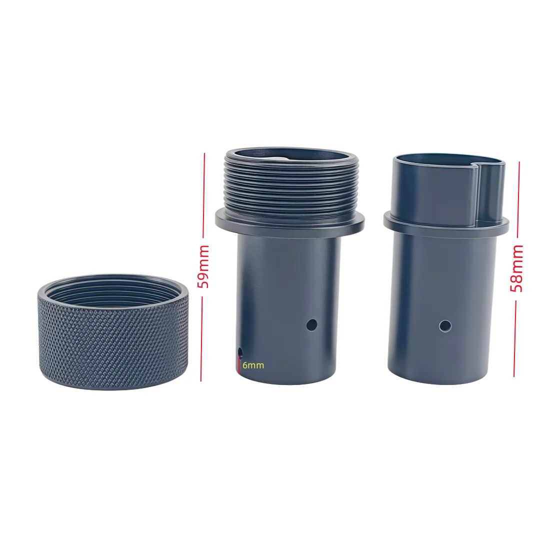 แขนหุ่นยนต์ท่อคาร์บอนน้ำหนักเบาพิเศษขนาด 25 มม. 30 มม. ชิ้นส่วนแบบปลดเร็ว ชิ้นส่วนพับได้ สำหรับการพ่นยาทางการเกษตร การถ่ายภาพทางอากาศ