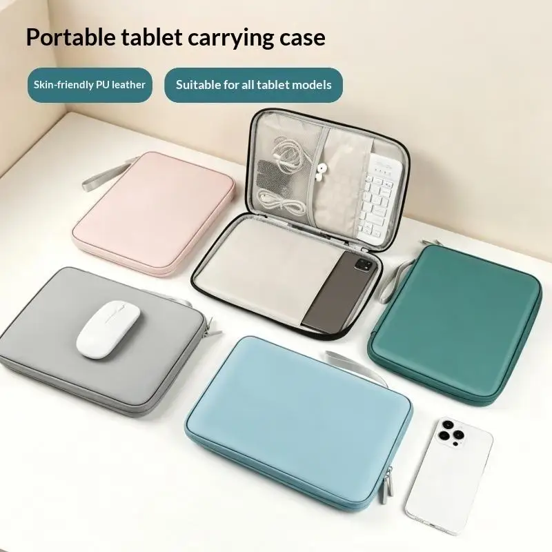 11/12.9 Inch Tablet Cases Bag Sleeve Portable Tablet Handbag Protective Storage Pouch For Daily Travel Office Use