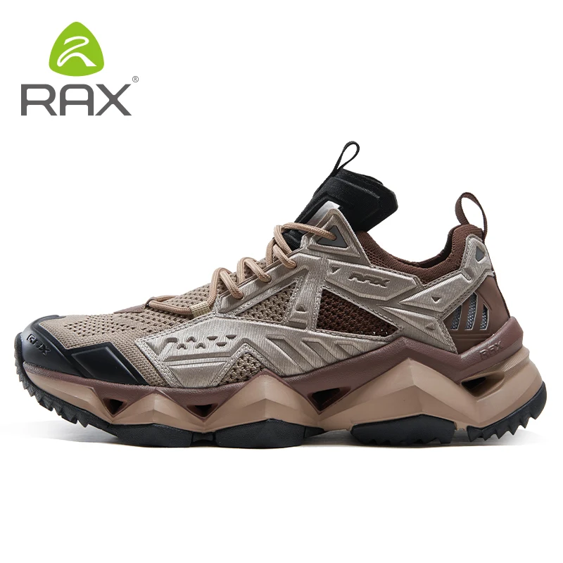 Rax 2023Rax Men's Aqua Shoes walking Breathble Fishing Shoes wading shoes Anti-slip Water Shoes sports Upstream hiking sneakers