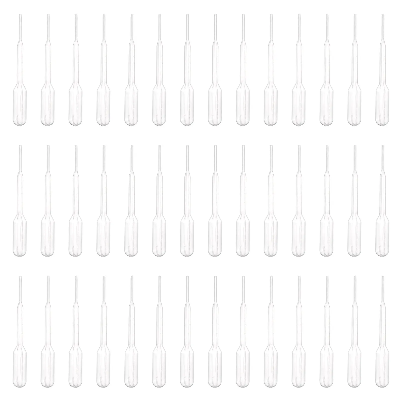 

100Pcs Plastic Transfer Pipettes 0.2ml Disposable Graduated Droppers for Essential Oils Fragrances Micro Liquids