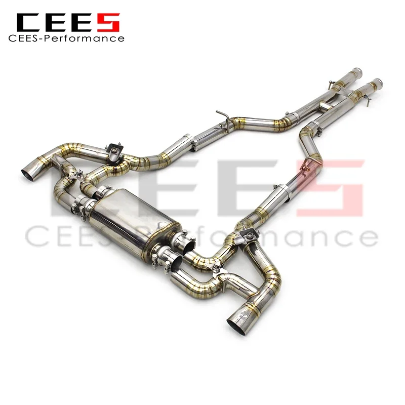 cees Titanium Exhaust for Mercedes-Benz AMG GT GTS(C190) 4.0T2014-2023 Tuning Car Exhaust Pipe Escape Catback Muffler System