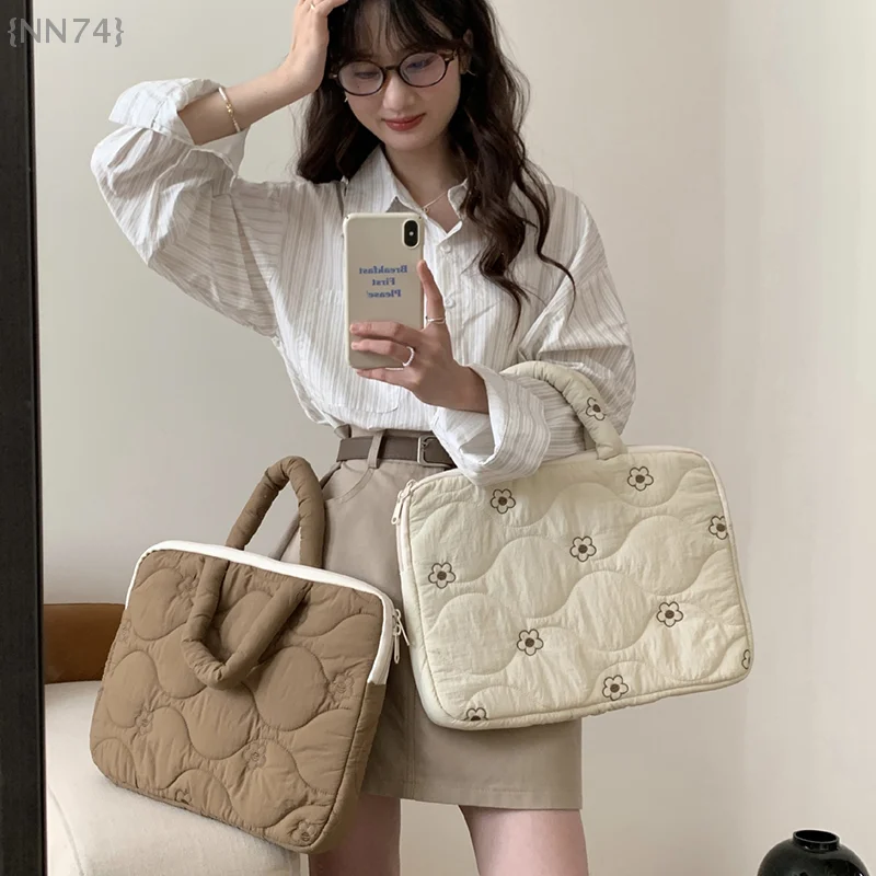 【لا】حقيبة كمبيوتر محمول على شكل زهرة مقاس 13/11 بوصة - حافظة حماية عالمية متوافقة مع علامات تجارية متعددة للكمبيوتر #4