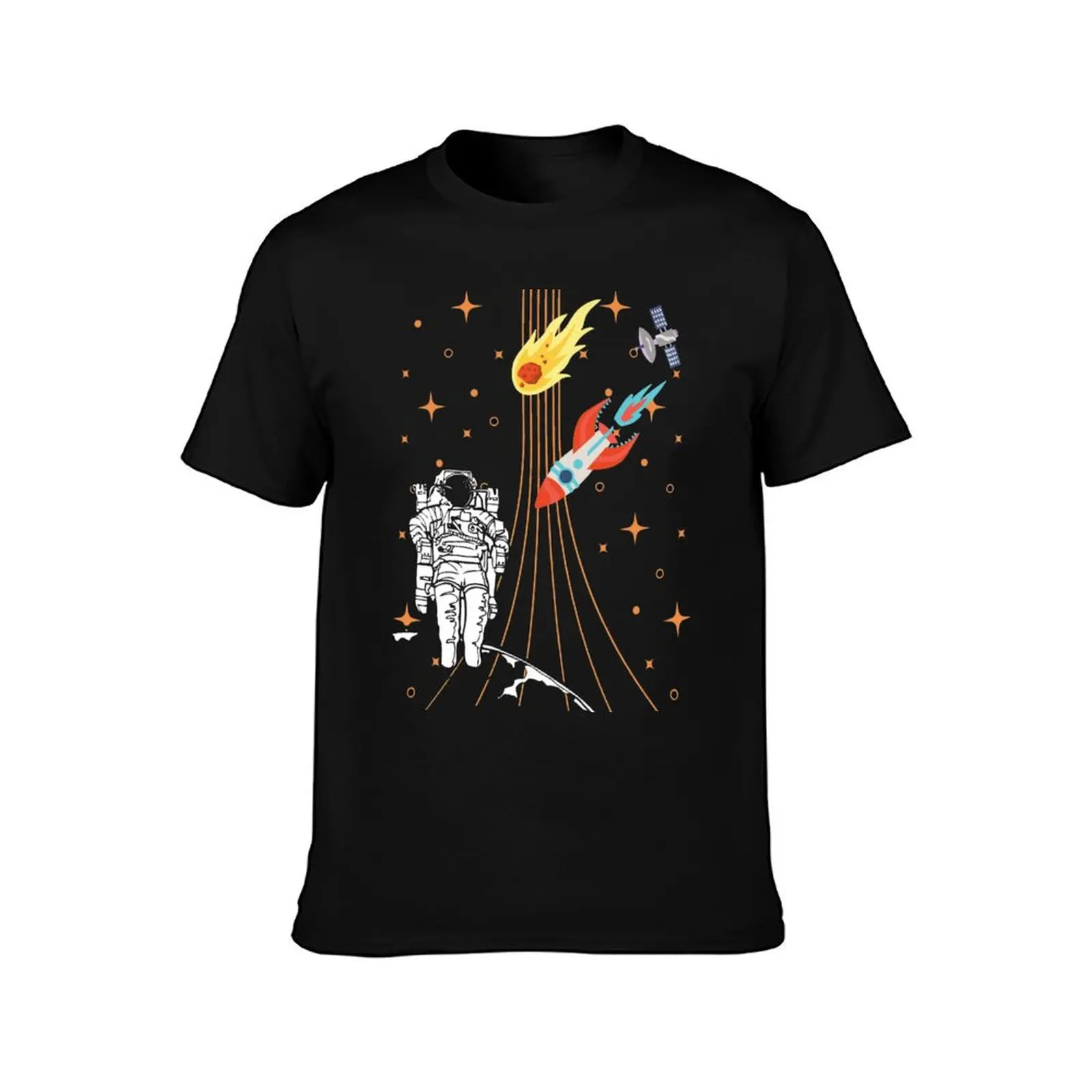 Thank U Universe T-Shirt blue lock shirts graphic vintage t shirt men