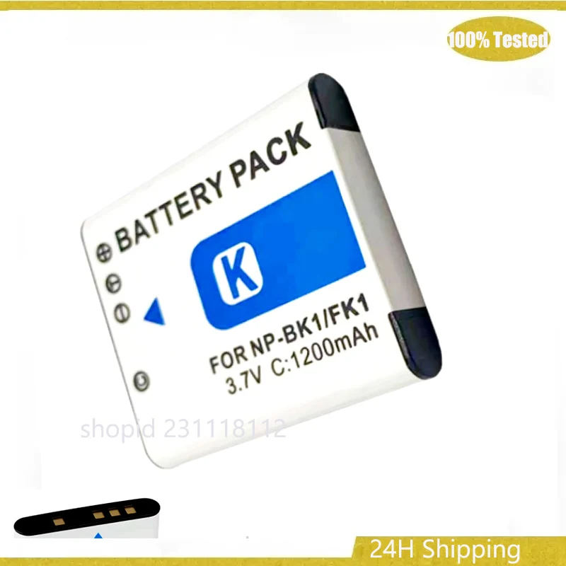 

Новый аккумулятор для камеры NP-BK1 для SONY S750 W190 W370 W180 S780 S950 S980 DSC-S950 NPBK1 NP BK1 1200 мАч