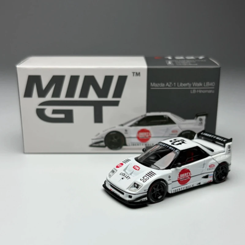 In stock 1: 64 new item #1227 AZ-1 Liberty Walk Alloy Cast Static Car Model, Limited Edition, Gift, High-end Decorative Piece