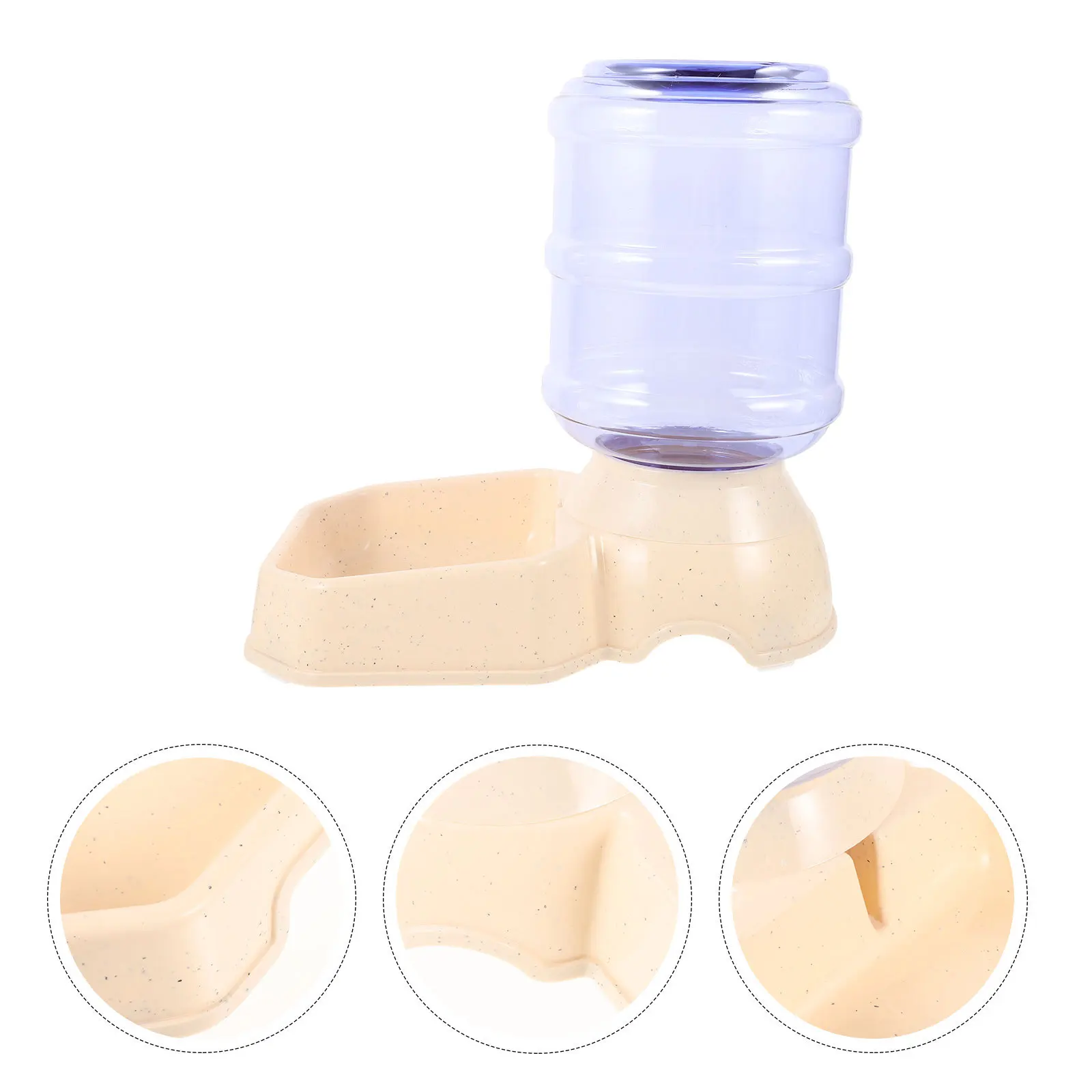 

Pet Water Dispenser For Cats Dogs Automatic Drinking Fountain Station Heavy Duty Cat Waterer Bowl Large Capacity Dog