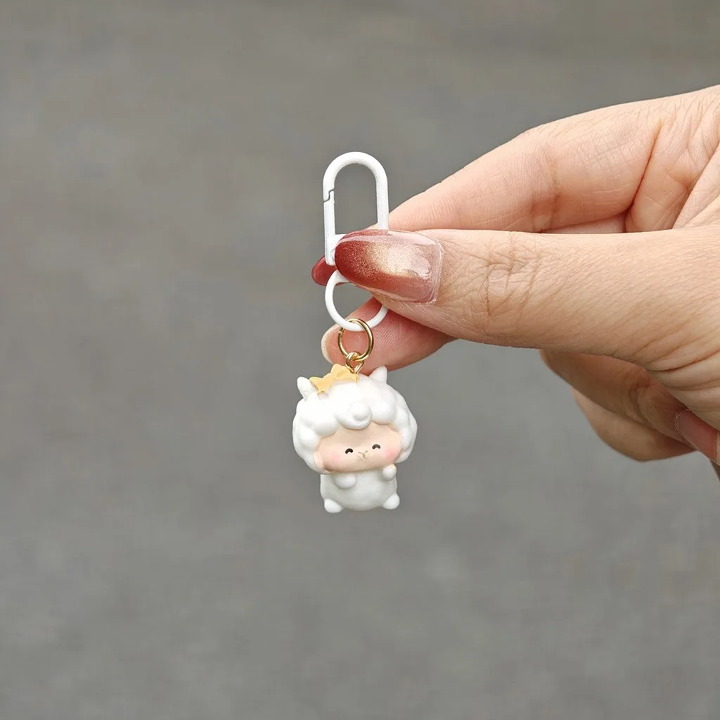 Sheep Hanging Ornament Animal-Inspired Sheep Backpack Charm Sheep Bag Charm Lightweight For Seasonal Gifts Backpacks Keys