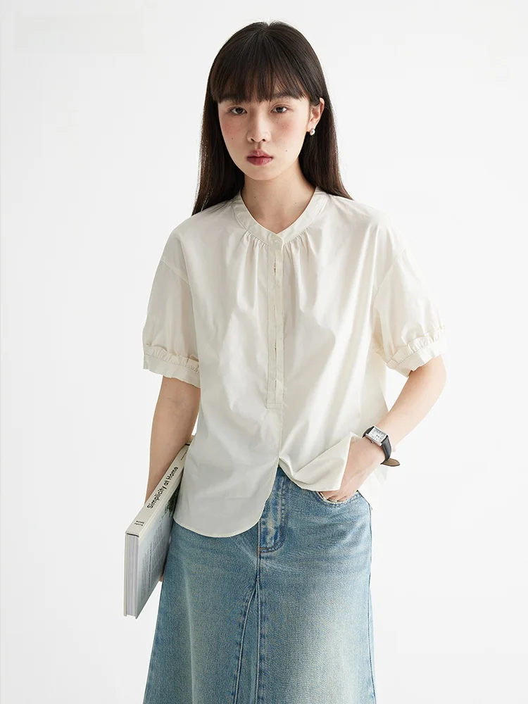 

Новинка: летний женский рукав-фонарик Botanique «Buttercr Peony» из хлопка с оборками, для повседневной носки и работы, с защитой от морщин