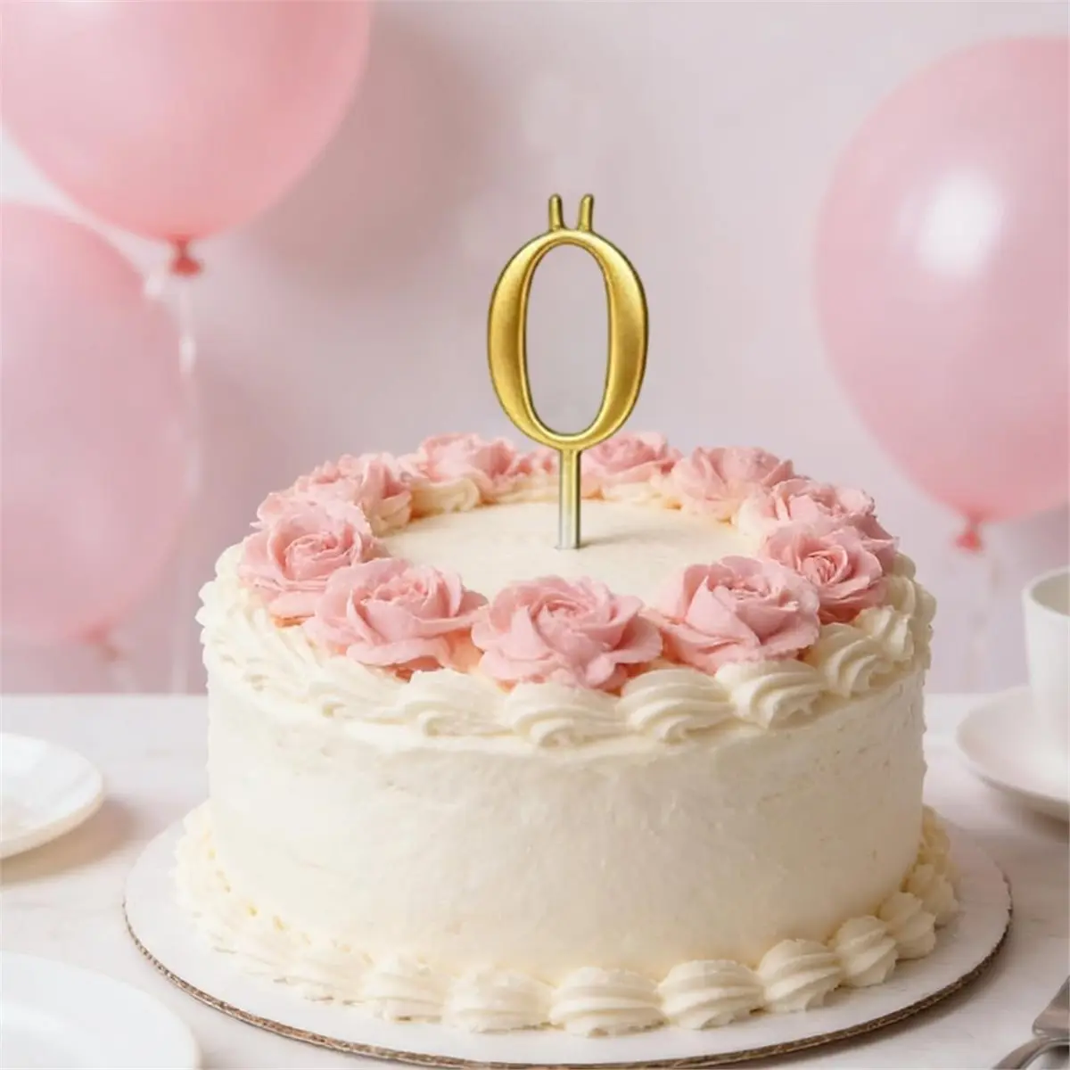 2set Reusable 1-9 Number Birthday Candle Holder Set - Adjustable Candles Stand Digital Cake Toppers for Party Decoration
