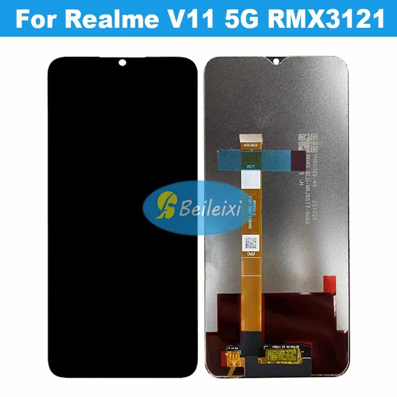 

For Realme V11 5G RMX3121 LCD Display Touch Screen Digitizer Assembly For Realme V11S 5G LCD Replacement Parts