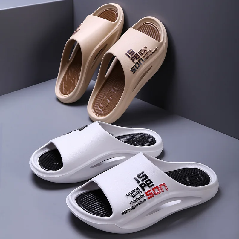 

Men Massage Slippers Indoor/Outdoor Sandals Beach Flip Flop Thick Sole Male Slides Summer Non-Slip Men Shower Slippers Wholesale