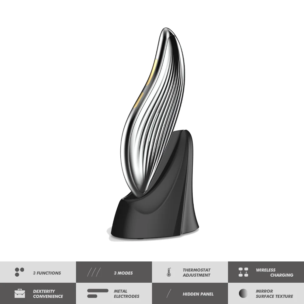 Plugue usb material abs uso doméstico equipamento de beleza quente rosto e pescoço instrumento de levantamento guasha pele aperto estoque massageador