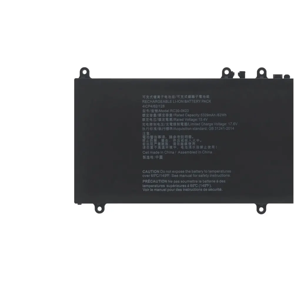 NUOVA Batteria Del Computer Portatile RC30-0423 Per Razer Blade 17 2022 RZ09-0423 15.4V 82Wh 5329mAh