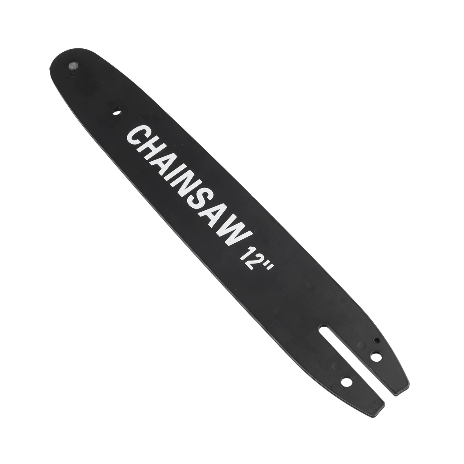 12 Inch Chainsaw Guide Bar Replacement Part for 1244 507P Model Metal Material Ensures Stability and Effective Cutting