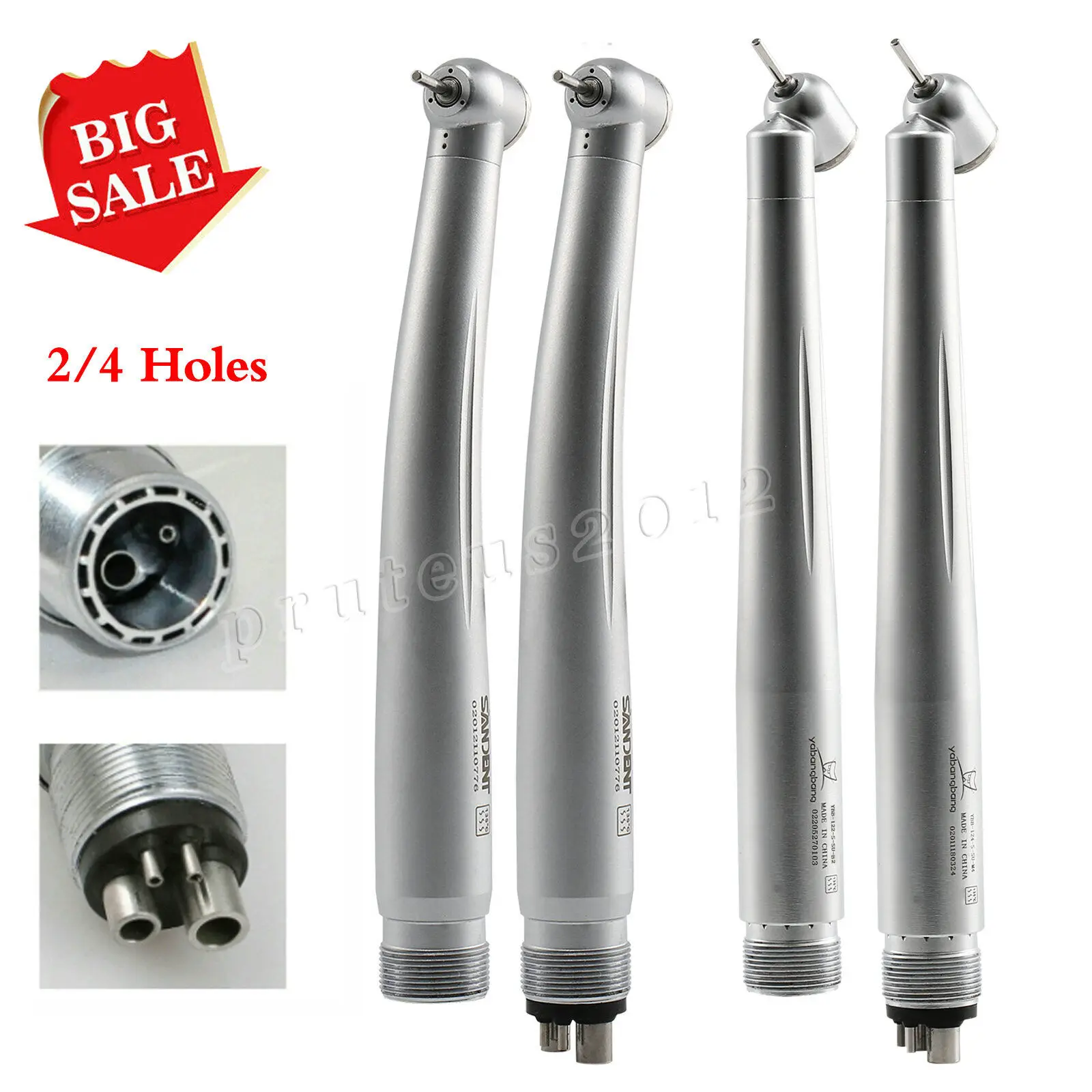 NSK Pana Max Style Dental (45 Degree) High Speed Handpiece 2/4 hole Standard Head Push Button Turbine