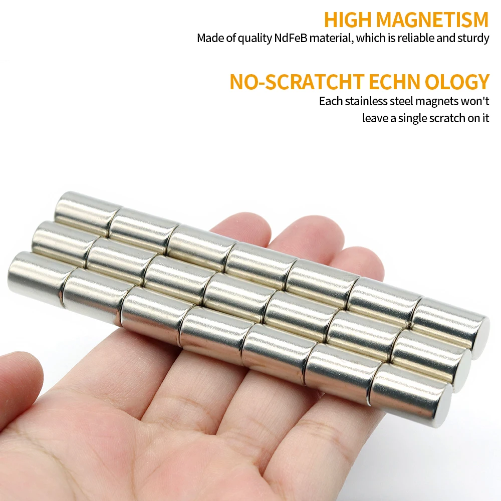 10x15mm Super Strong Round Neodymium Magnet N35 Powerful Magnetic NdfeB Permanent Refrigerator Magnet imanes DIY